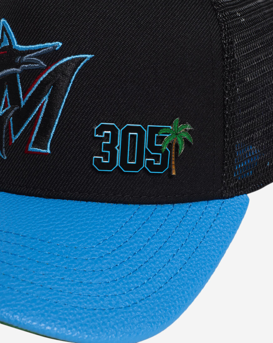帽子 marilin MARNI Striped Logo Cap (Cobalt) – CNCPTS