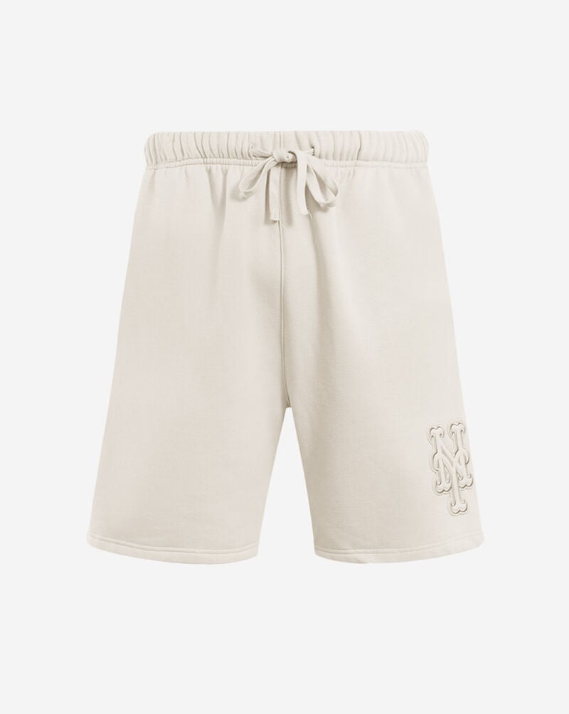 PRO STANDARD New York Mets Neutral Fleece Short  LNM3311669-EGG cream 1