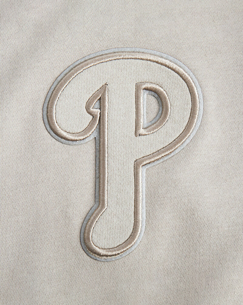 PRO STANDARD Big Boys' Philadelphia Phillies Neutral Fleece Crewneck LPHB5315027-TAU Beige 2