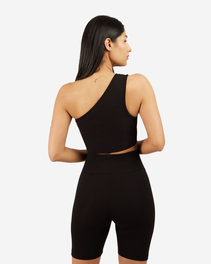SNIPES Womens Snipes Ribbed Top SNQ223002W-BLK Black 3