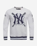 New York Yankees Mash Up Rib Fleece Crewneck
