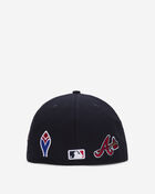 New Era 59Fifty Atlanta Braves Allstar Logo Fitted Hat 60673867 Blue 3