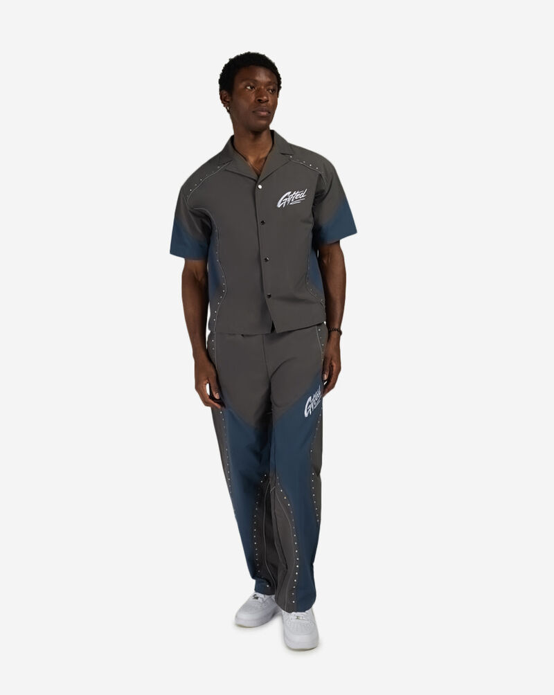 GFTD LA Spiral Nylon Top SPIRALTOP-GRY Grey 4
