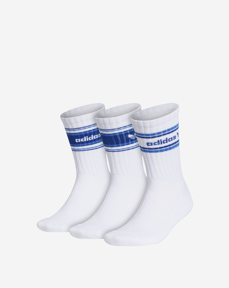 adidas Originals Forum Rib 3PK Crew Socks (NoSz) EX6865 White 1