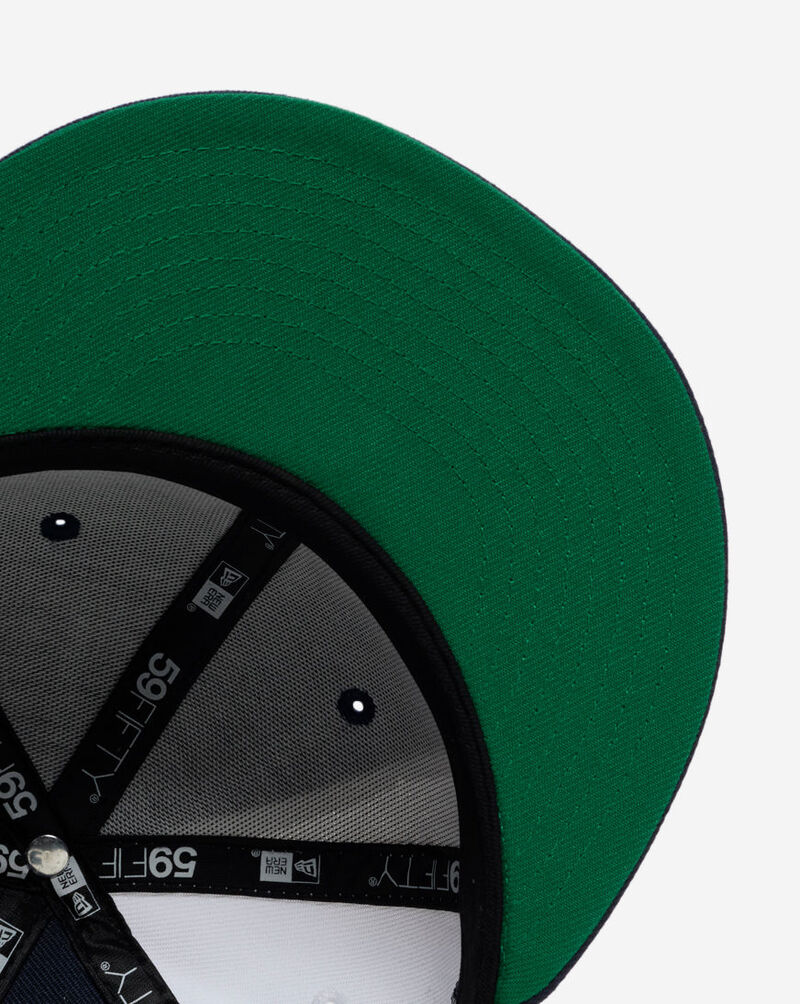New Era 59Fifty New York Yankees Wave Script Fitted Hat 60949341 Blue 4