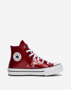 Converse Grade School Chuck Taylor All Star Lift Platform Disco A17657C Red 4