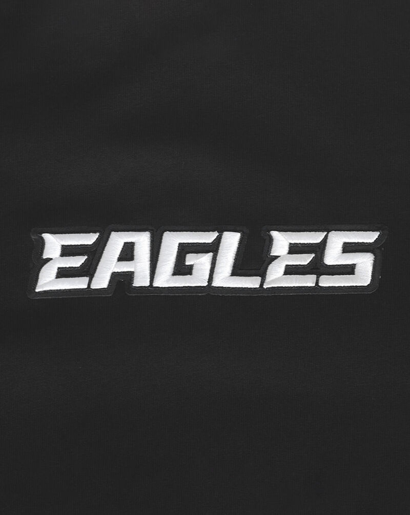 PRO STANDARD Philadelphia Eagles Wingspam Drop Shoulder Long Sleeve Tee FPE2410495-BLK Black 2