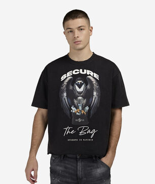 Secure The Bag Cropped Tee