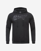 PRO STANDARD Chicago White Sox Triple Black Double Knit Pull Over Hoodie  LCW532542-BLK Black 1