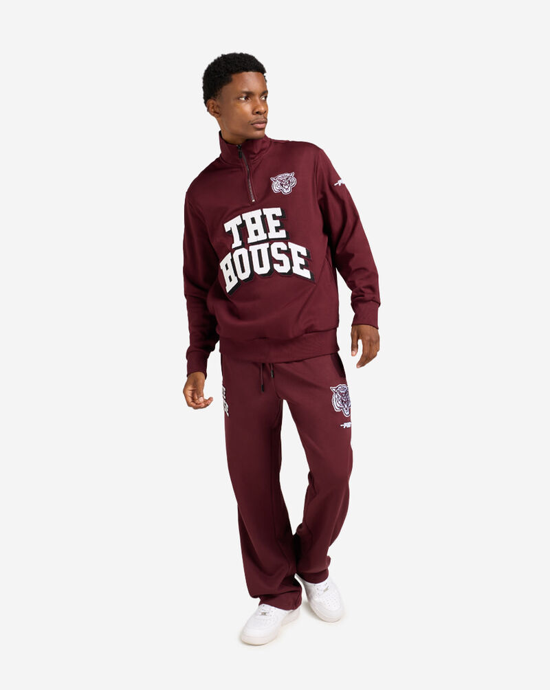 PRO STANDARD Morehouse University Homecoming Track Pant CMH472062-WNE Red 4