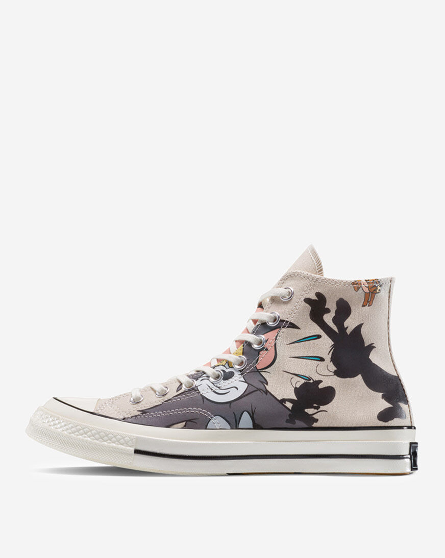 tom⭐︎ Shop Converse Tom and Jerry Chuck 70 HI A15111C grey