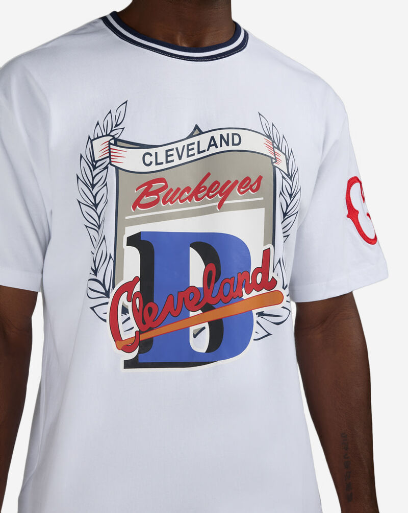 Mitchell  Ness Cleveland Buckeyes Jos&eacute; Ram&iacute;rez Traditional Tee SS19281-CBCWHIT White 4