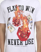 STREETZ IS WATCHIN Play To Win Tee SIW5155-WHT White 3
