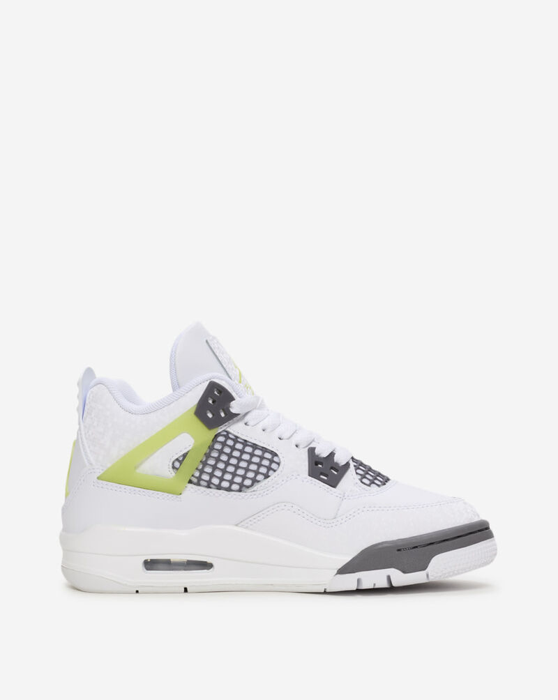 Jordan Big Kids' Air Jordan 4 Retro HJ5990-100 White 4