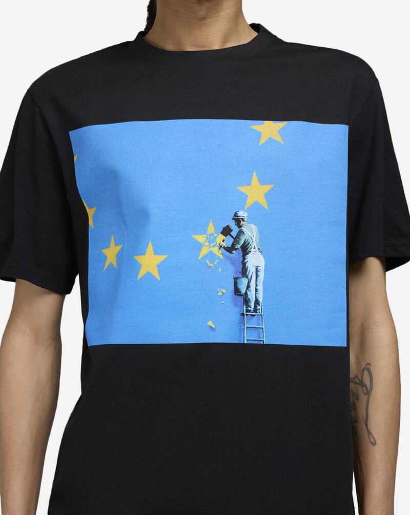 Mister Tee Banksy EU Flag Tee MCUS167-US-00007 Black 3