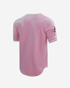 PRO STANDARD New York Yankees Short Sleeve Classic Chenille Double Knit Tee  LNY131891-PNK Pink 3