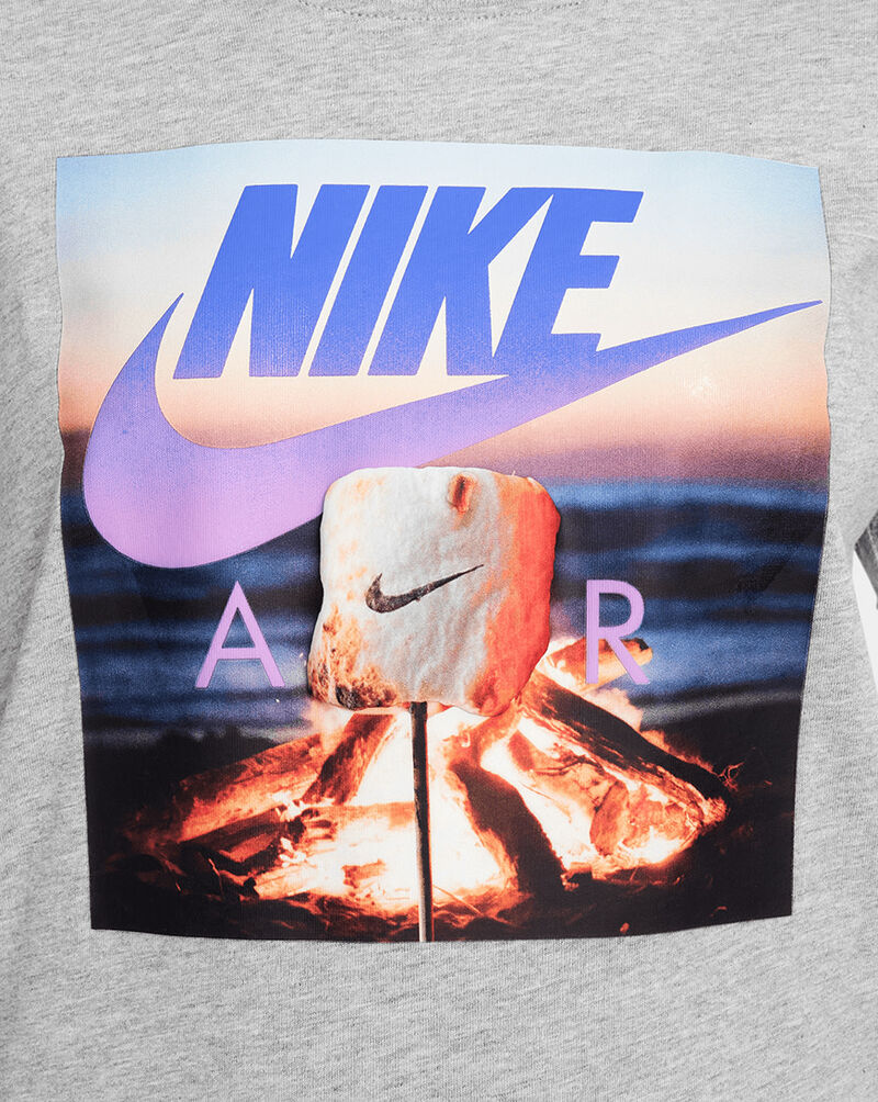 Nike Big Kids' Campfire Graphic T-Shirt HQ3243-063 Grey 3