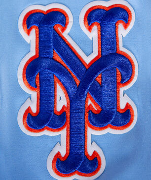 New York Mets Classic Chenille Double Knit Tee