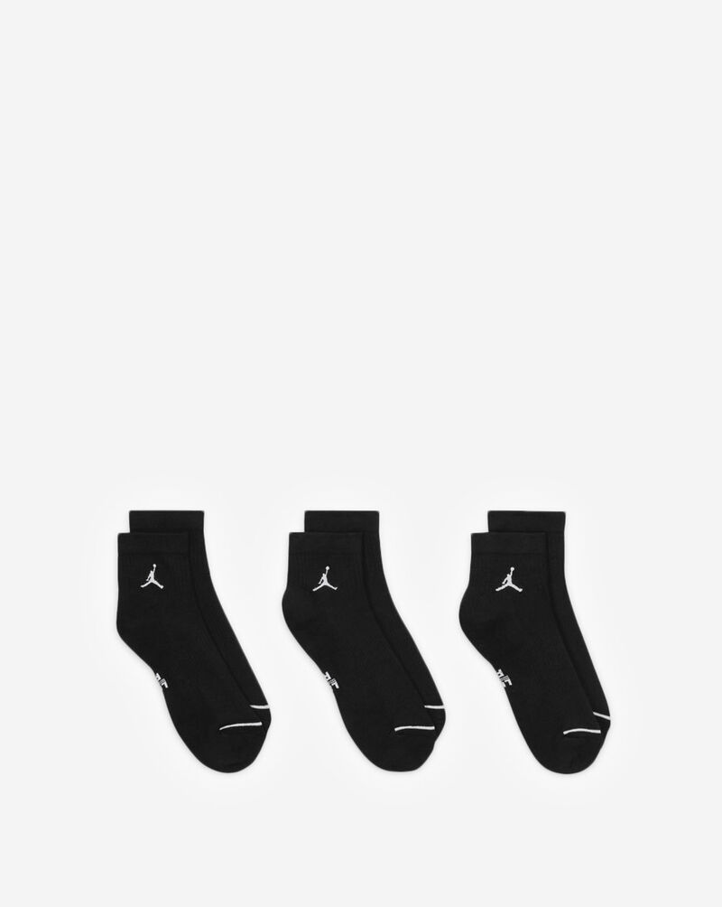 Jordan Everyday 3PK Ankle Socks - L DX9655-010 Black 3