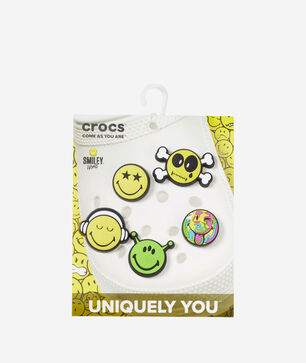 Smiley 5 Pack Jibbitz Charms