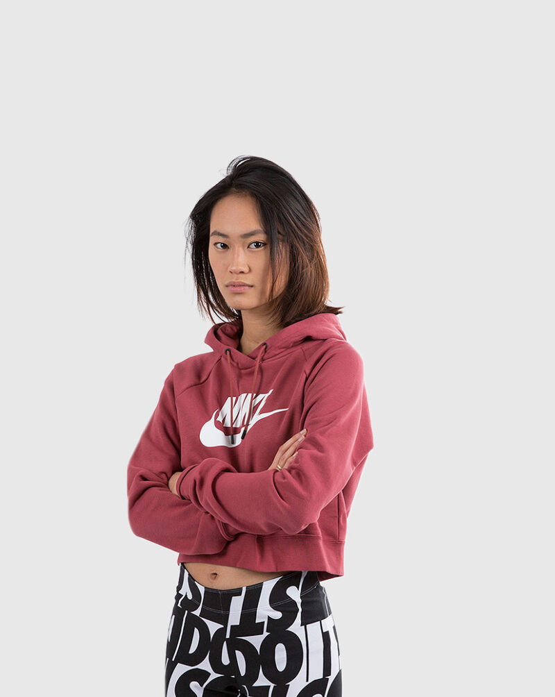 women's sportswear essential cropped hoodie