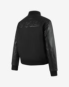 Philadelphia Eagles Triple Black W Wool Varsity Jacket