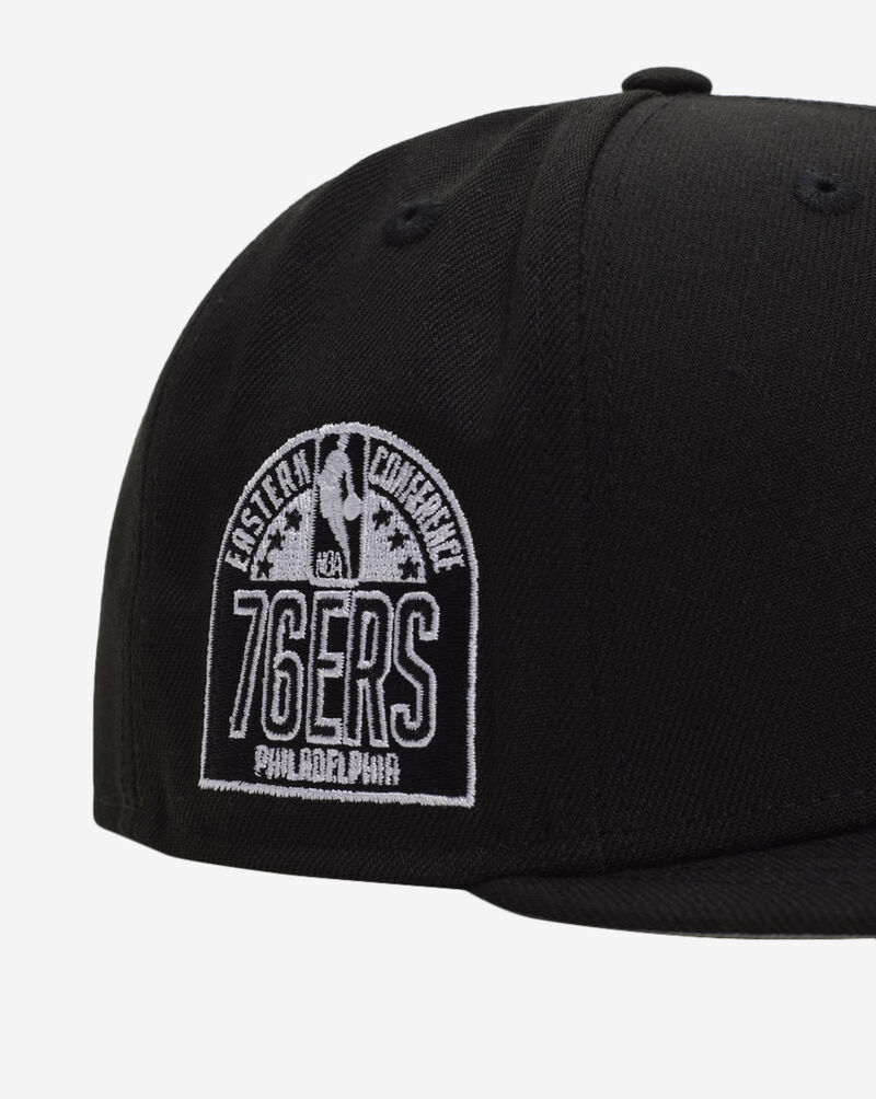 New Era 59Fifty Philadelphia 76ers Fitted Hat 60398683 Black 2
