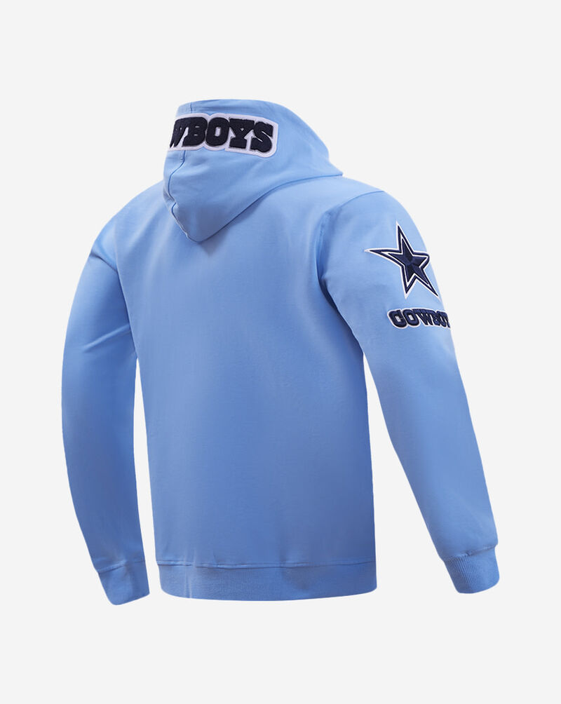 PRO STANDARD Dallas Cowboys Classic Chenille Double Knit Full-Zip Hoodie FDC5410296-UNI Blue 3
