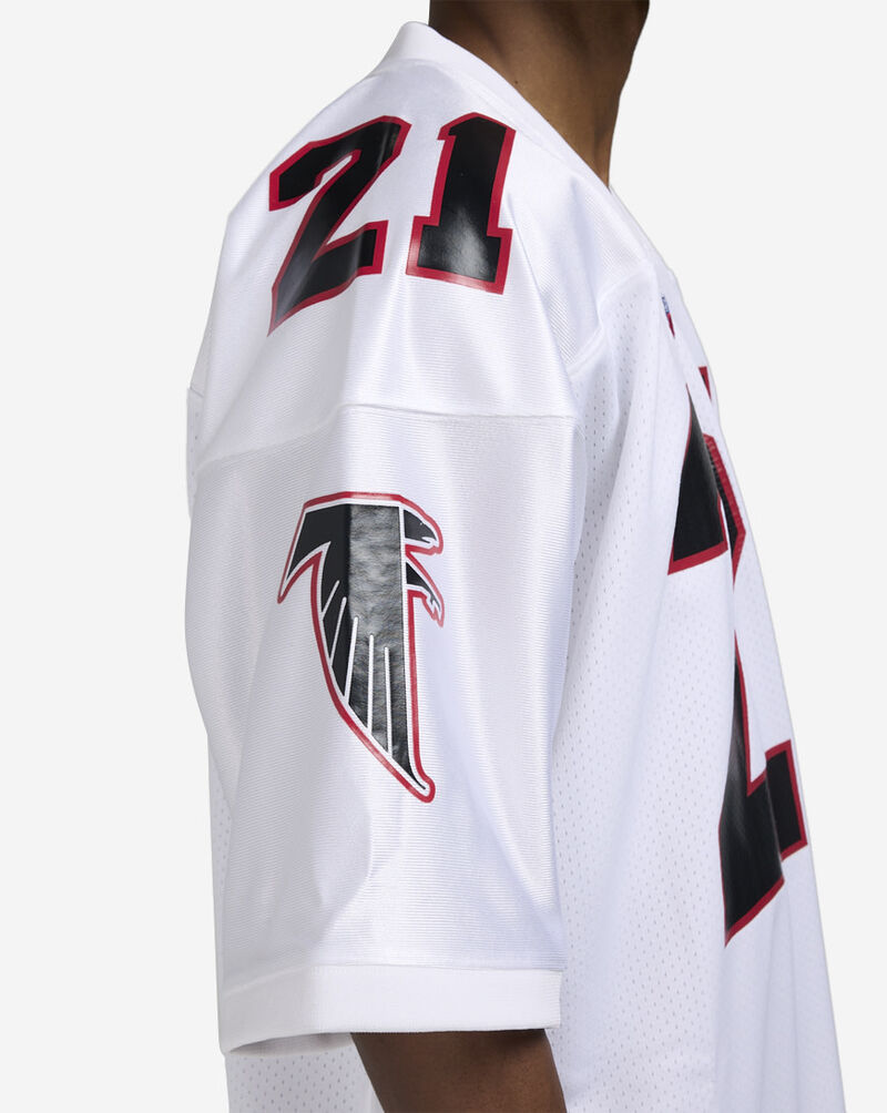 Mitchell  Ness Atlanta Falcons Sanders Authentic Jersey AJY61157-AFA91DSAWHIT White 4