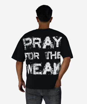 Pray For The Weak Crop Tee