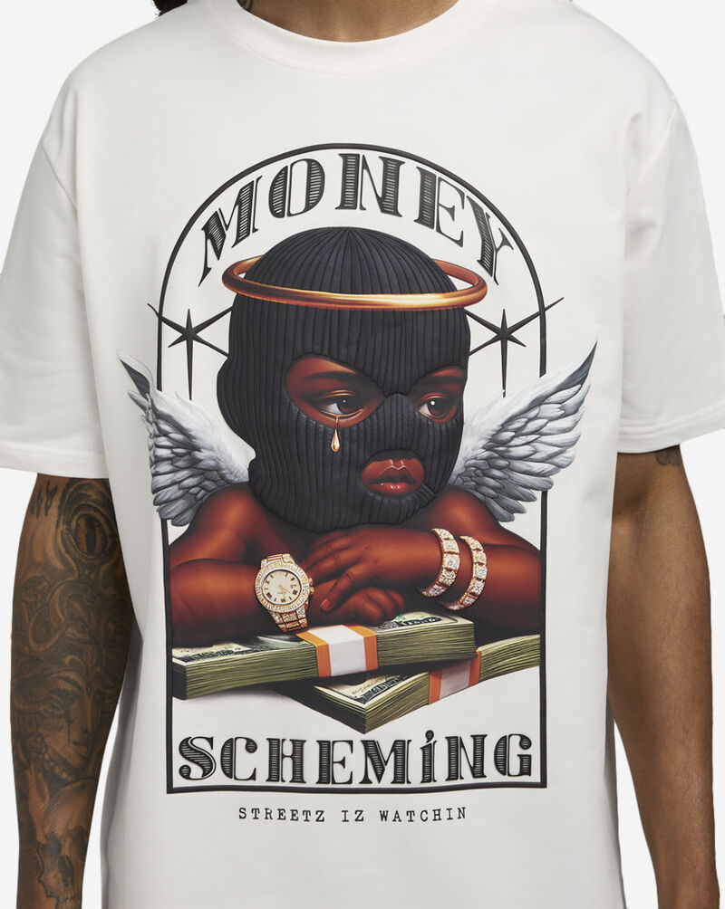 STREETZ IS WATCHIN Money Scheming Tee SIW517104-OFFWT White 3
