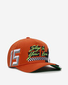Field Grade Stay In Your Lane Twill Trucker Hat 1005262 Orange 1