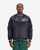 Varsity Satin Bomber Jacket