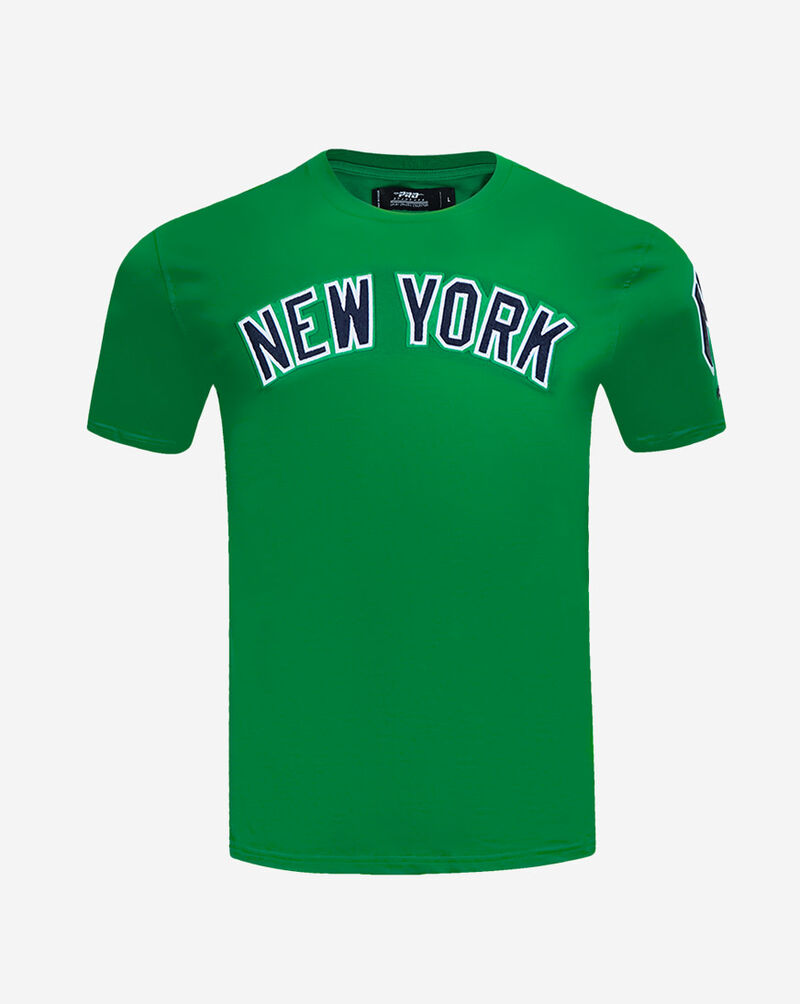 PRO STANDARD New York Yankees Short Sleeve Classic Chenille Tee  LNY131148-KGR Green 1