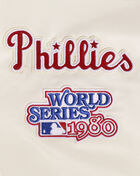 Philadelphia Phillies Retro Classic Rib Satin Jacket