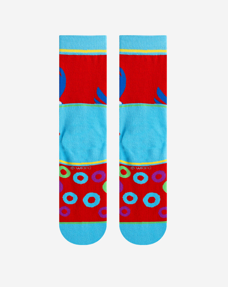 Odd Sox Froot Loops Mash Up Crew  Socks (L) 35826MONCD Multi 3