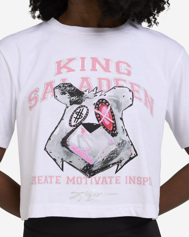 King Saladeen Colligate Tee KS016 White 3