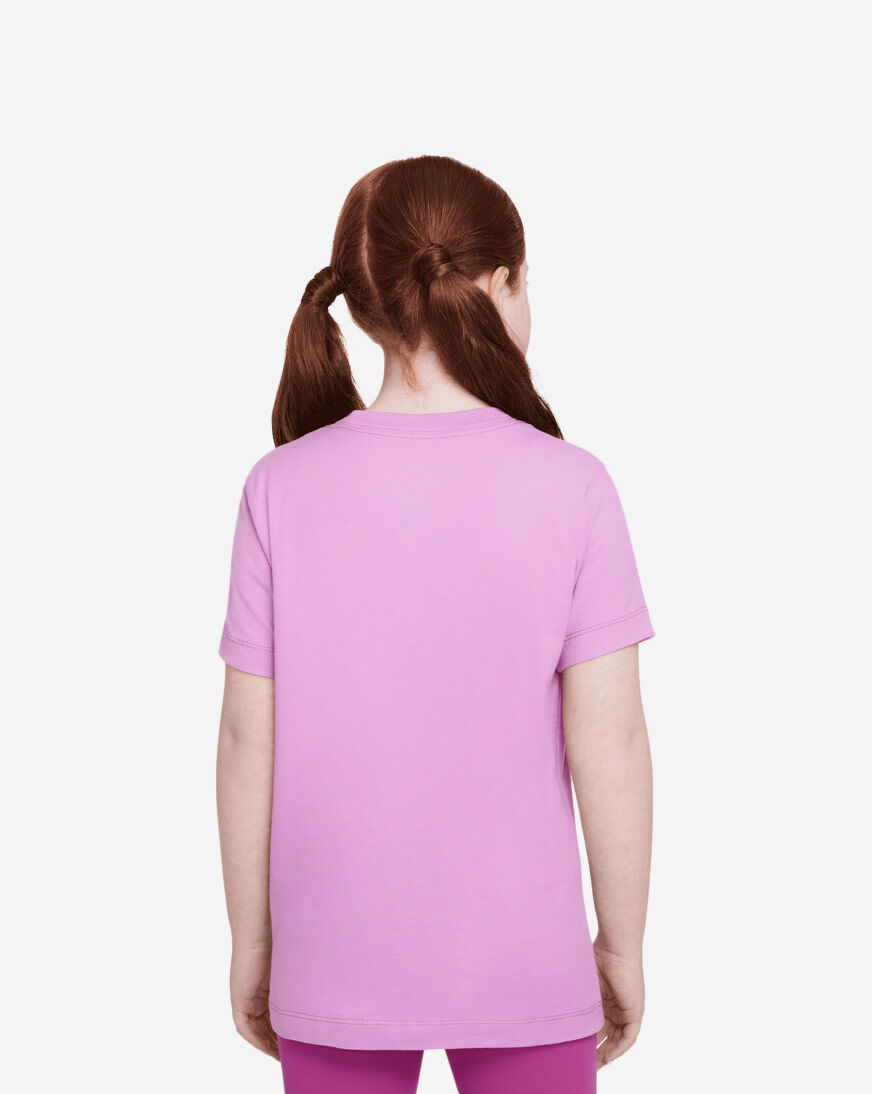 Shop Nike Big Kids' NSW Shoebox Graphic Tee HM5661-532 purple