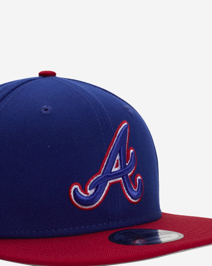 Shop New Era 9Fifty Atlanta Braves Evergreen Snapback Hat 60567835