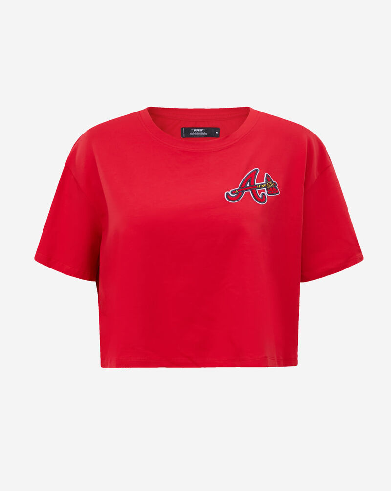 PRO STANDARD Atlanta Braves Classic Boxy Top LABA34343-RED Red 1