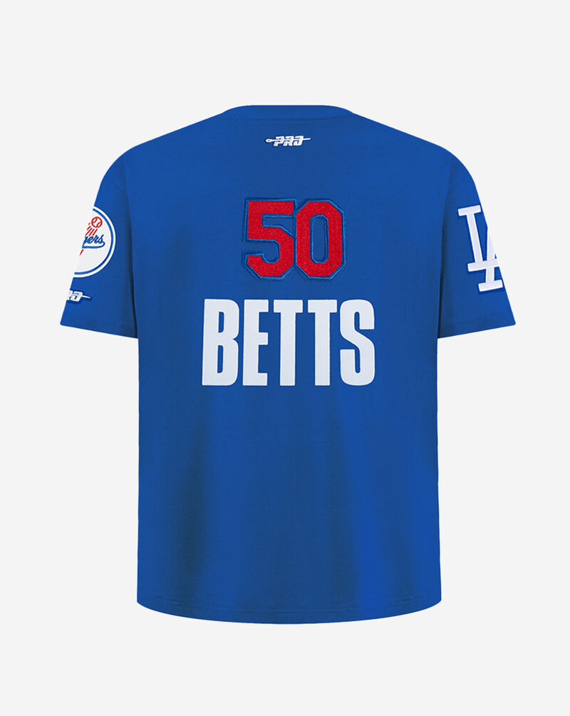 PRO STANDARD Big Boys' Los Angeles Dodgers Freddie Freeman #5 Classic Player Taping Tee LLDB1315563-DBL Blue 2