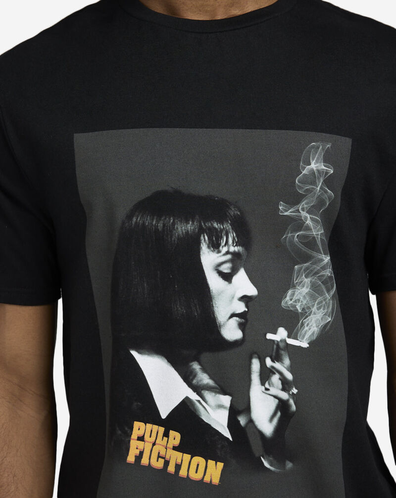Mister Tee Pulp Fiction Mia Side Profile Tee MCUS070-US-00007 Black 3