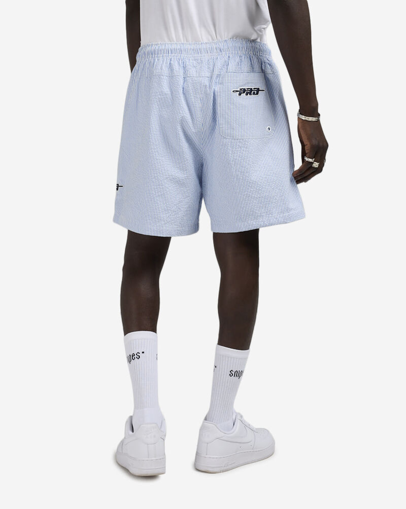 PRO STANDARD Atlanta Braves Seersucker Shorts LAB3315454-SSB Blue 2