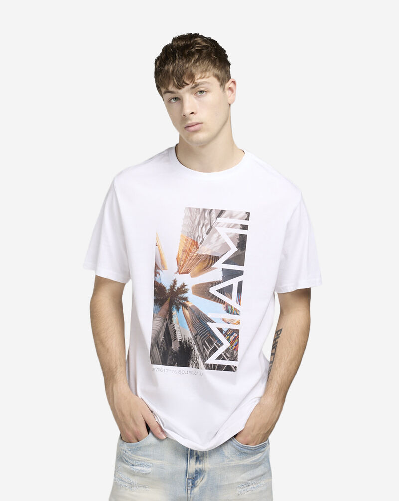 Graphic Tees Miami High-Rise Tee MTUS182-US-00220 White 1