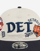 New Era 9Fifty Detroit Tigers Scatter Snapback Hat 60731005 Grey 2