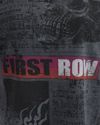 First Row Burning Flames Endorse Long Sleeve Tee FRF3025S-GRY Grey 4