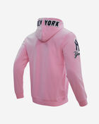 PRO STANDARD New York Yankees Classic Chenille Double Knit Full-Zip Pull Over Hoodie LNY531890-PNK Pink 3