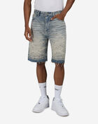 Smoke Rise Smiley Doodle Denim Short JS26S496SNZ-BLU Blue 1