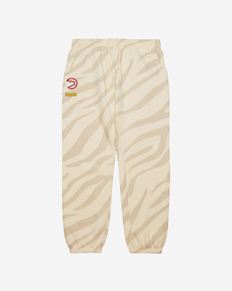 Mitchell  Ness Melody Eshani Sweatpants Atlanta Hawks OJPO6355-AHAYYPPPOFWH White 1