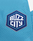 PRO STANDARD Charlotte Hornets Lamelo Ball Pullover #1 Mesh Button Up Shirt BCH157793-TEA Blue 4